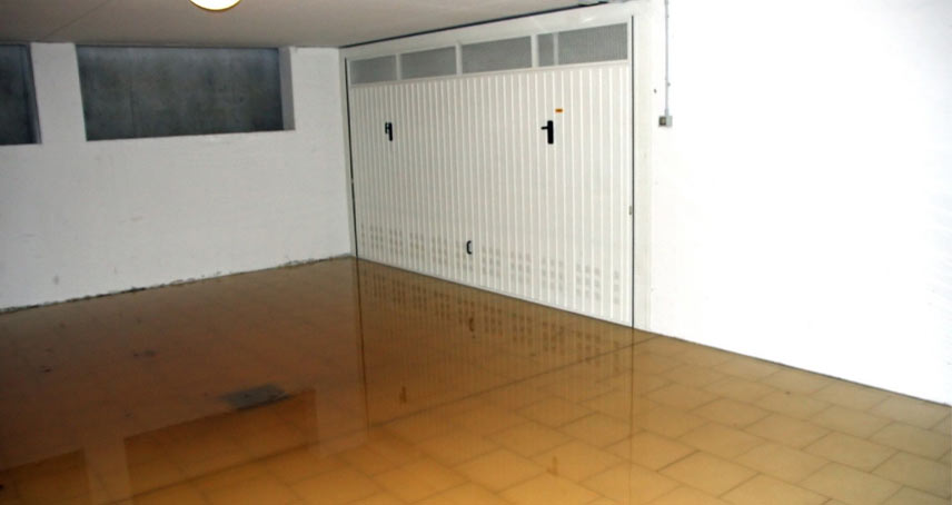 Prosciugamento locali allagati a Roma - box, cantine, garage e seminterrati