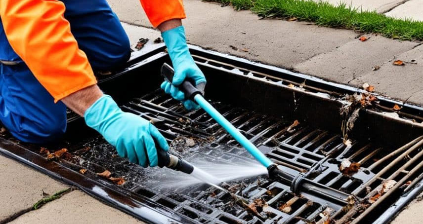 Pulizia griglie, caditoie e pozzetti intasati a Roma